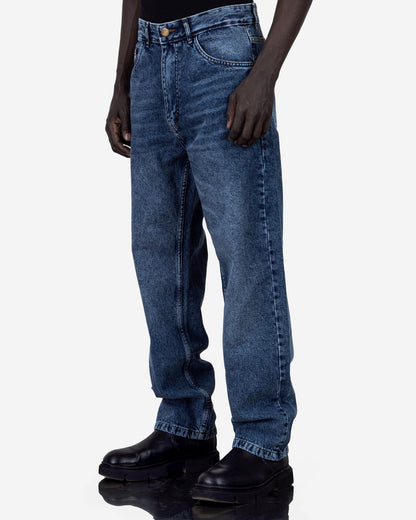 Streetwear Baggy Jeans Dark Blue With Effect