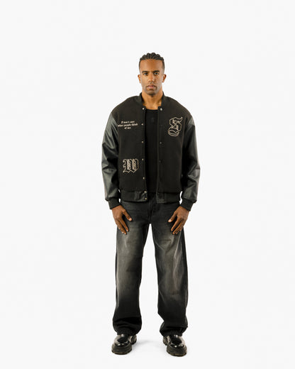 I Don’t Care Bomber Jacket