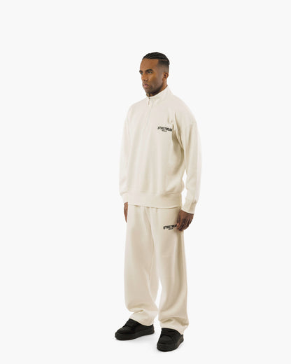 Streetwear Essential Oversized Quarter-Zip