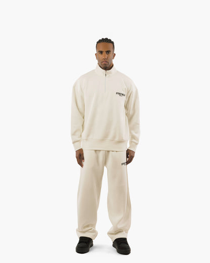 Streetwear Essential Oversized Quarter-Zip