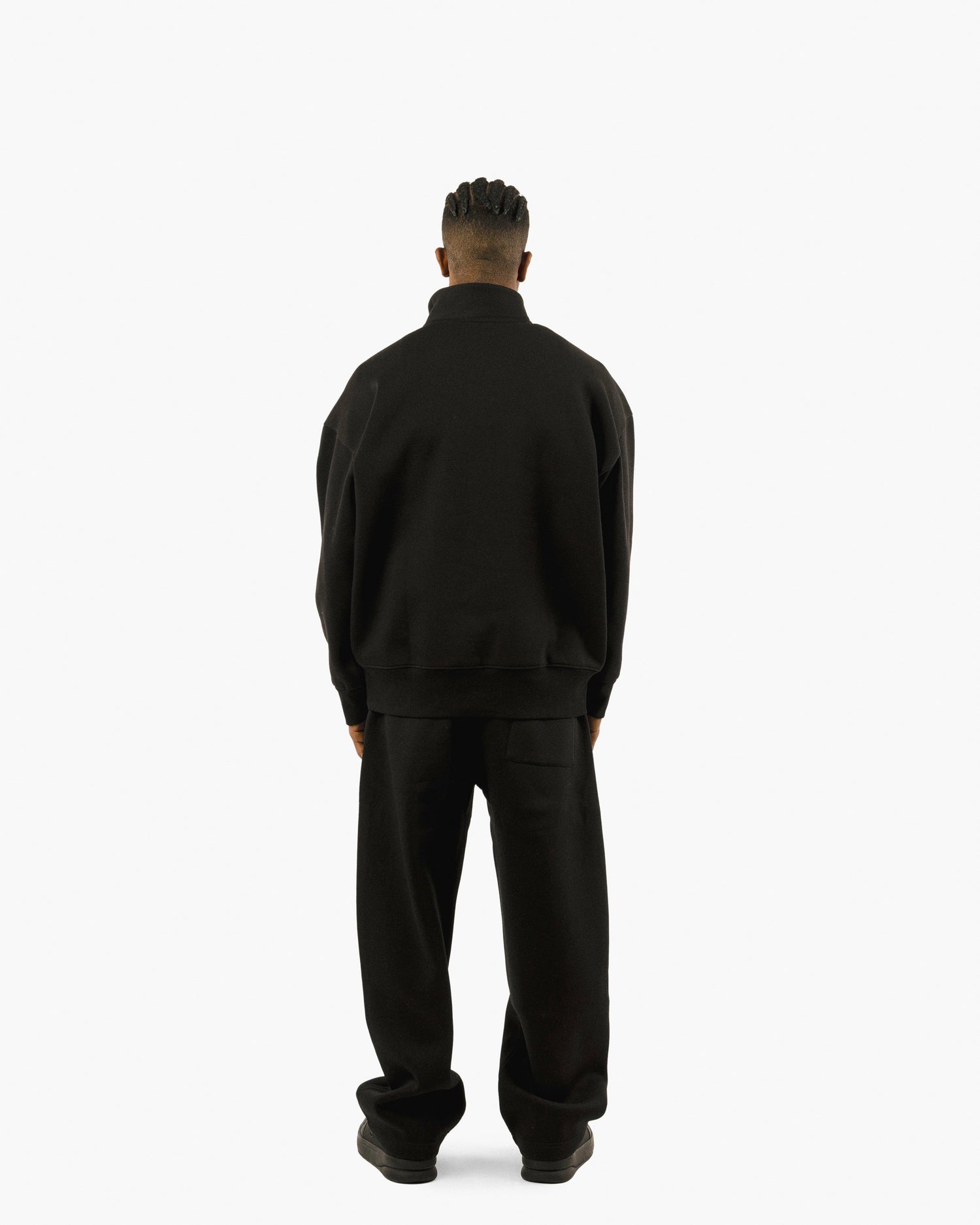 Streetwear Essential Oversized Quarter-Zip