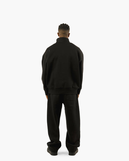 Streetwear Essential Oversized Quarter-Zip