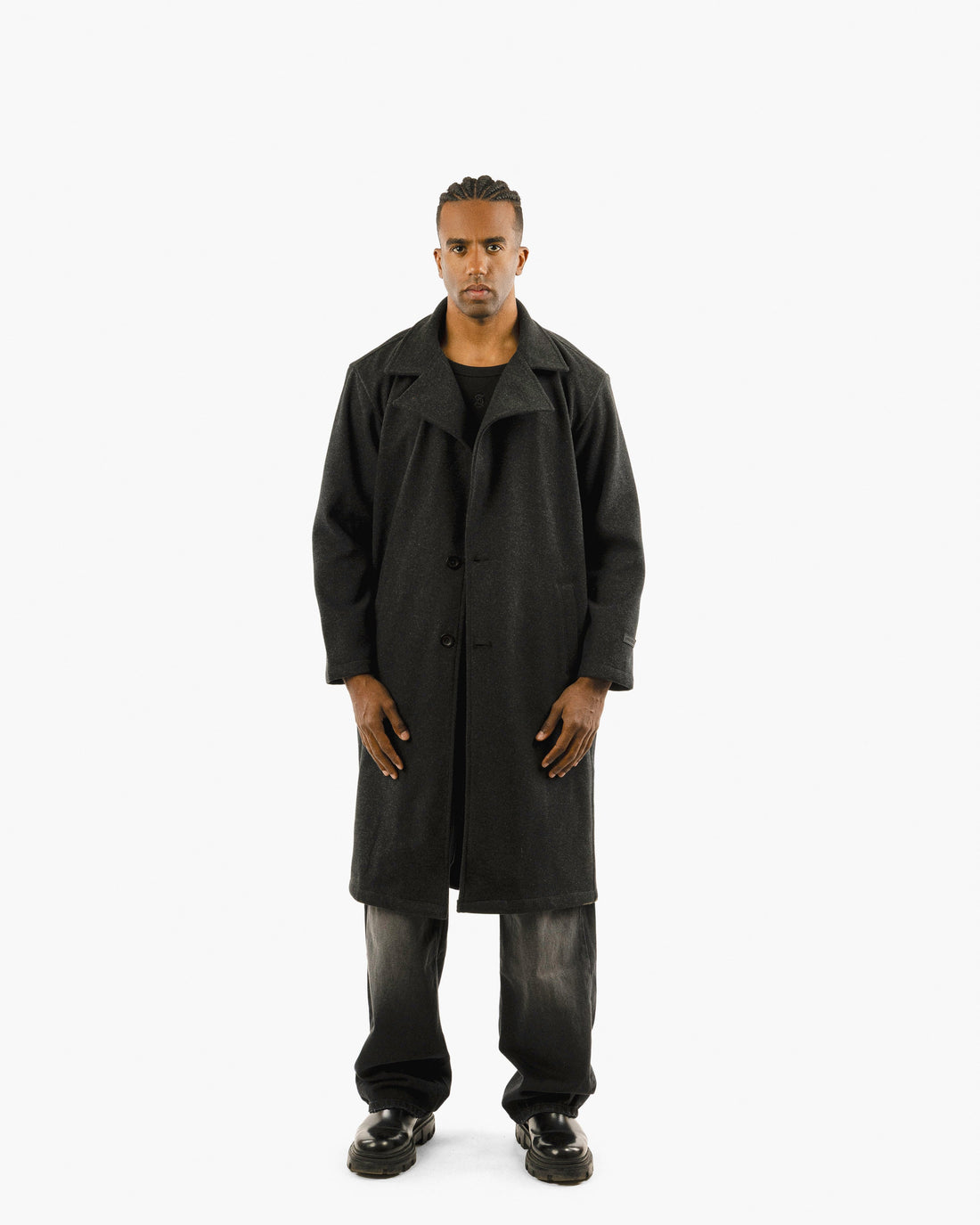 Streetwear Essential Oversized Overcoat