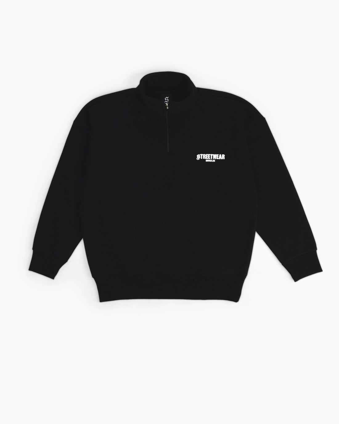 Streetwear Essential Oversized Quarter-Zip
