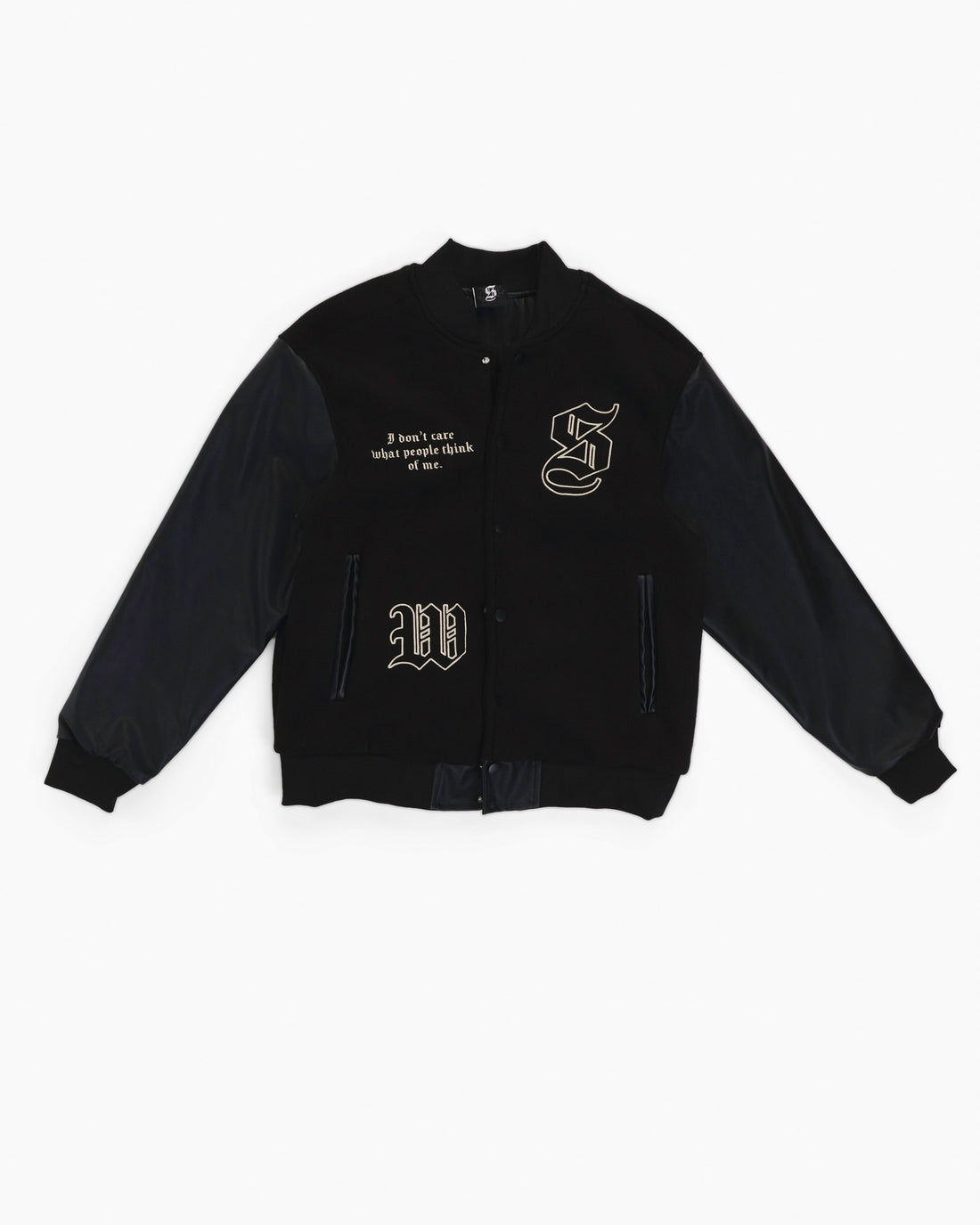 I Don’t Care Bomber Jacket