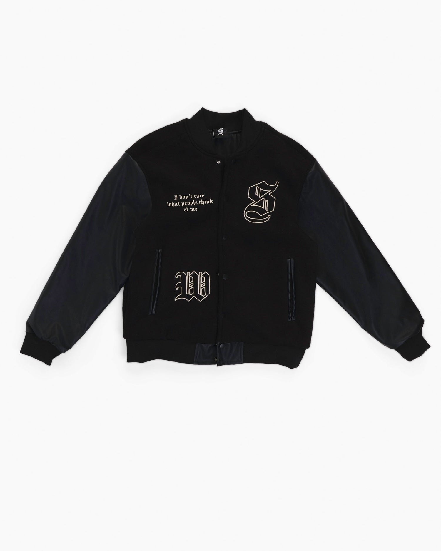 I Don’t Care Bomber Jacket