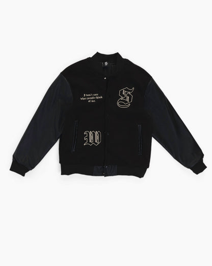 I Don’t Care Bomber Jacket